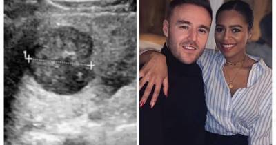 Corrie's Alan Halsall tricks fans into thinking he's having a baby with girlfriend Tisha Merry - www.manchestereveningnews.co.uk