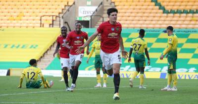 Harry Maguire sets two Manchester United targets after Norwich victory - www.manchestereveningnews.co.uk - Manchester - city Norwich