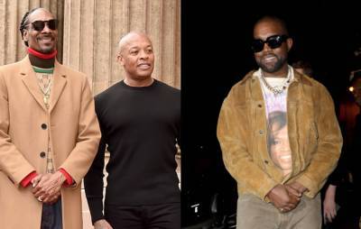 Snoop Dogg shares secretly filmed clip of Dr. Dre and Kanye West in the studio together - www.nme.com