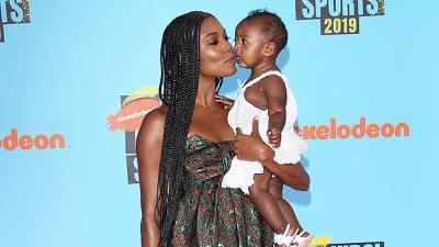 Gabrielle Union Gives Daughter Kaavia, 1, A Sweet Smooch While Holding Her Tightly: ‘You Are So Loved’ - hollywoodlife.com