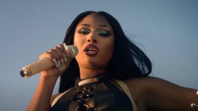 Megan Thee Stallion Heats Up 2020 BET Awards With 'Mad Max'-Inspired Performance - www.etonline.com - county Hood
