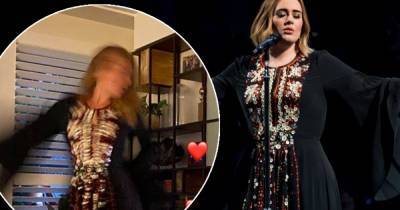 Adele shows off amazing weight loss in iconic Glastonbury dress - Skepta is quick to comment - www.manchestereveningnews.co.uk