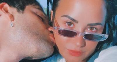 Demi Lovato and boyfriend Max Ehrich pose for loved up selfies together; See Pics - www.pinkvilla.com