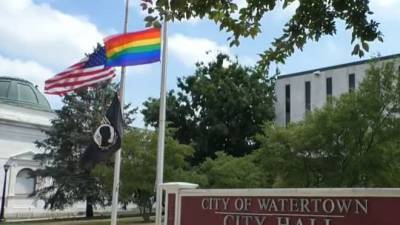 City rallies around LGBTQ community after man tears down Pride flag - www.metroweekly.com - New York