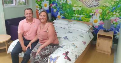 'We wanted to give the precious and irreplaceable time we had to other families' - New hospital suite will allow families to spend time with their stillborn baby - www.manchestereveningnews.co.uk