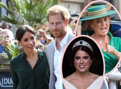 Meghan Markle ‘Embarrassed’ Harry & Pissed Off Fergie With Rude Pregnancy Announcement, Says New Book - perezhilton.com