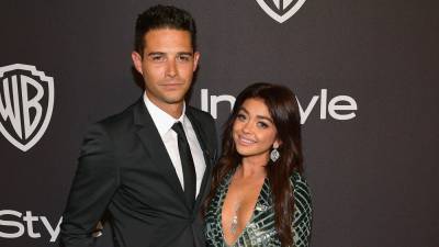 Wells Adams and Sarah Hyland Give Update on Their Wedding - www.etonline.com - county Wells