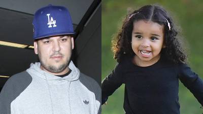 Rob Kardashian Says ‘Night Night’ To Daughter Dream, 3, As She Brushes Her Teeth In Cute New Pic - hollywoodlife.com