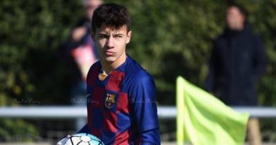 Barcelona youngster Marc Jurado confirms exit ahead of Manchester United move - www.manchestereveningnews.co.uk - Manchester