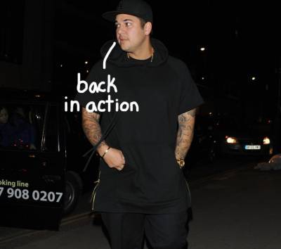 Rob Kardashian Is ‘Happier Than Ever’ Amid Wellness Journey & ‘Focused’ On Being A Great Dad! - perezhilton.com