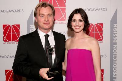 Anne Hathaway says director Christopher Nolan bans chairs on set - nypost.com - county Nolan