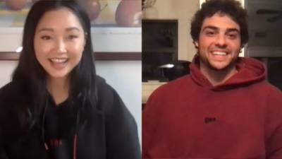 Noah Centineo and Lana Condor on How 'To All the Boys' Table Read Scene Sets Up Third Movie (Exclusive) - www.etonline.com