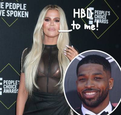 Fans Think Khloé Kardashian & Tristan Thompson Are Engaged After Spotting A Ring On *That* Finger — Look! - perezhilton.com - USA