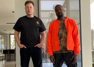 Kanye West Shares Hilarious Tweet With Elon Musk As They Are Twinning — Well, Sort Of - celebrityinsider.org