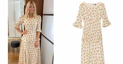Holly Willoughby wows in floral dress on This Morning as she tells fans it's her final dress pic of the series - www.ok.co.uk