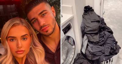 Molly-Mae Hague calls out boyfriend Tommy Fury for expecting her to do his laundry - www.ok.co.uk - Manchester - Hague