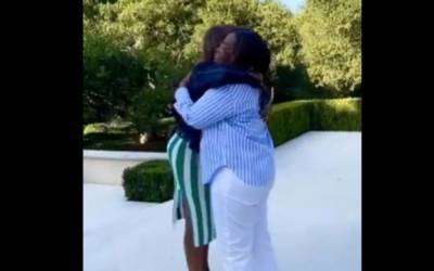 Gayle King Reunites With Oprah After Being Quarantined For 13 And A Half Days In Her Guest House - etcanada.com - California