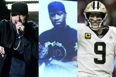 Eminem Slays Anti-Maskers, ‘Dirty’ Cops in New Single With Kid Cudi – Plus: ‘F— Drew Brees’ (Video) - thewrap.com - New Orleans