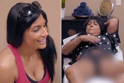 Mother-daughter duo gets bikini wax together in hilarious ‘sMothered’ clip - nypost.com