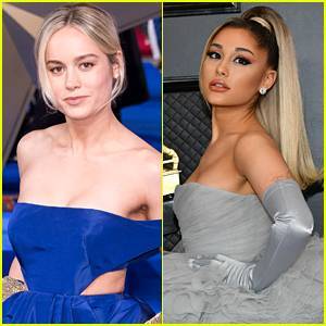 Brie Larson Shows Her Love For Ariana Grande & Drops Another Cover - Listen Here! - www.justjared.com