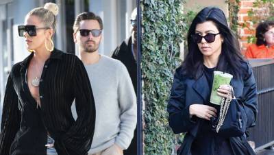 Why Khloe Kardashian Promoted Scott Disick’s Talentless Line Despite His ‘Ups Downs’ With Ex Kourtney - hollywoodlife.com