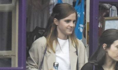 Emma Watson Goes Lingerie Shopping with a Friend in London - www.justjared.com - London
