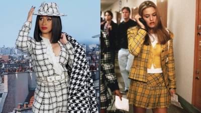 Cardi B Twins As Cher In ‘Clueless’ With Kulture At Her 2nd Birthday Party – Videos - hollywoodlife.com