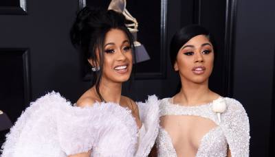 Cardi B Uses Offensive Word to Describe Her Sister's Eyes, Says She Didn't Know It Was a Slur - www.justjared.com