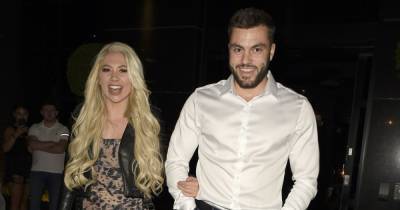 Paige Turley stuns in mini dress as she and Finn Tapp reunite with her parents for dinner - www.ok.co.uk - Manchester