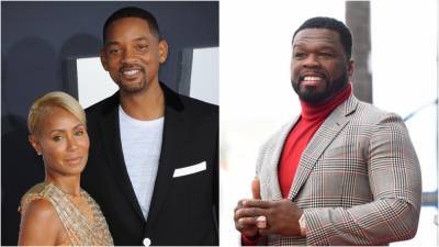 Will Smith Blasts 50 Cent in DMs After Rapper Messages Him About Jada Pinkett Smith and August Alsina - www.etonline.com
