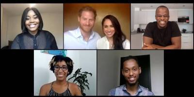 Prince Harry and Meghan Markle "Brought a Calm, Relaxed Energy" to a Recent Call About Racial Equity - www.marieclaire.com - Bahamas