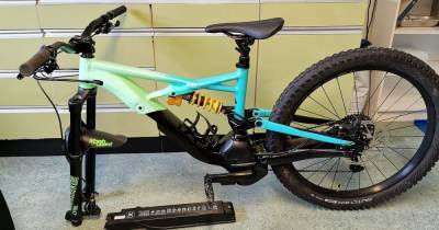 Police appeal after theft of "distinctive" electric mountain bike in Alexandria - www.dailyrecord.co.uk - city Alexandria