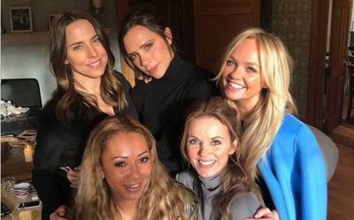 All Five Spice Girls Had a Socially Distanced Reunion! - www.justjared.com