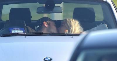 Love Island's Lucie Donlan and Luke Mabbott look loved-up as they share kiss at drive-in cinema - www.ok.co.uk