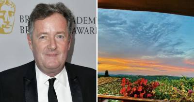Piers Morgan is labelled a ‘hypocrite’ as he shares stunning view from French getaway after jetting off - www.ok.co.uk - Britain - France