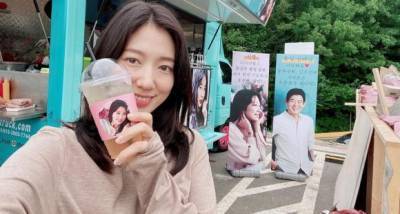 Park Shin Hye receives a special surprise from her Doctors co star Lee Sung Kyung on the sets of new drama - www.pinkvilla.com
