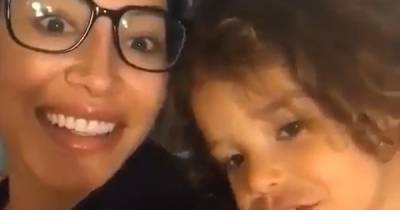 Glee's Amber Riley posts tear-jerking video of Naya Rivera singing with son Josey - www.ok.co.uk - county Jones