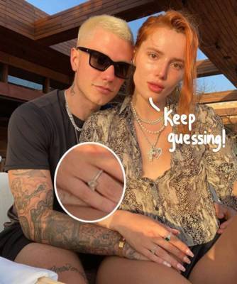 Bella Thorne Teases Engagement Rumors With BF Benjamin Mascolo — See The Suspicious Ring! - perezhilton.com