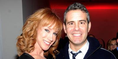 Kathy Griffin Calls Andy Cohen a 'POS,' Reveals What He Allegedly Texted Her When Joan Rivers Died - See His Response - www.justjared.com