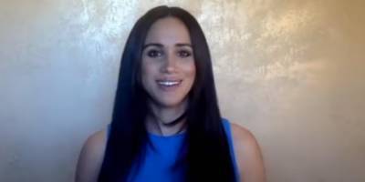 Meghan Markle Makes Passionate Speech About Young Women Changing The World For Virtual Conference - www.justjared.com