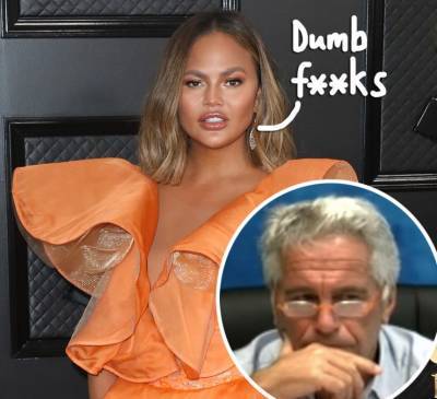 Chrissy Teigen LOSES IT Over Conspiracy Theorists Trying To Link Her To Jeffrey Epstein: ‘I Cannot F****ing STAND You Idiots’ - perezhilton.com