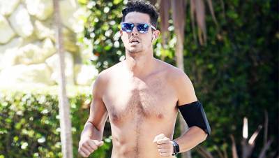Wells Adams Jogs Shirtless, Plus 15 Other Hunky Stars Exercising Shirtless: Shawn Mendes More - hollywoodlife.com - county Wells
