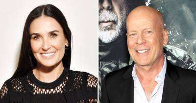 Demi Moore Says Ex Bruce Willis Is to Blame for Viral Bathroom Decor: ‘It’s Never Bothered Me’ - www.usmagazine.com - state Idaho