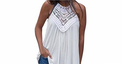 This Impressively Comfortable Crochet Tank Will Instantly Make You Look Stylish - www.usmagazine.com