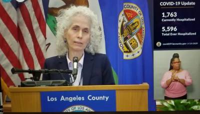 Los Angeles County Coronavirus Update: Top Health Official Warns New Stay-At-Home Order “Not Off The Table” If “Alarming” Spread Does Not Slow - deadline.com - Los Angeles