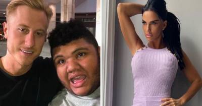 Katie Price brands ex Kris Boyson a 'fame hungry t**t' after he wishes Harvey a 'speedy recovery' in post - www.ok.co.uk