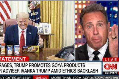 Chris Cuomo Calls ‘Bulls—‘ on Trump’s White House Goya Promo: ‘Are You Kidding Me?’ (Video) - thewrap.com - USA