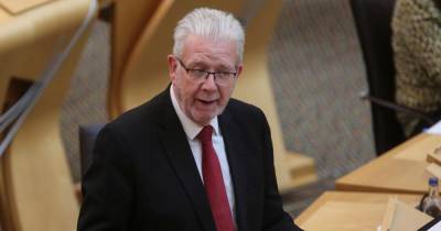 SNP Brexit Minister Mike Russell accuses Boris Johnson of “a lie” over claim Scotland will see surge of new powers from Brussels - www.dailyrecord.co.uk - Britain - Scotland - Eu - city Brussels