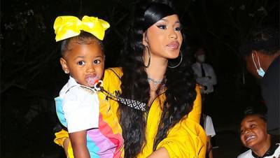 Cardi B’s Daughter Kulture Gets A $9K Birkin Bag From Daddy Offset For Her 2nd Birthday — Watch - hollywoodlife.com