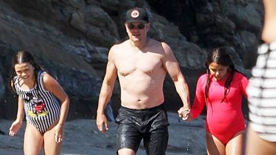 Matt Damon, 49, Runs Shirtless Along The Beach On Fun Daddy-Daughters’ Day Out: See Pics - hollywoodlife.com - Malibu